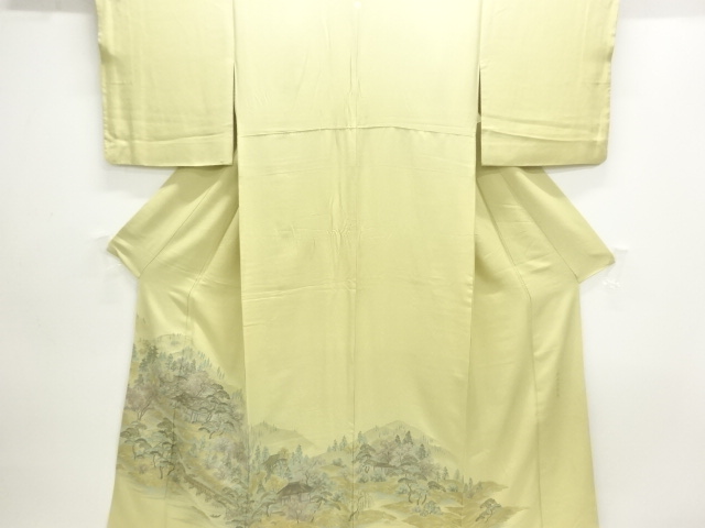 寿光織　嵯峨野散策織り出し一つ紋色留袖